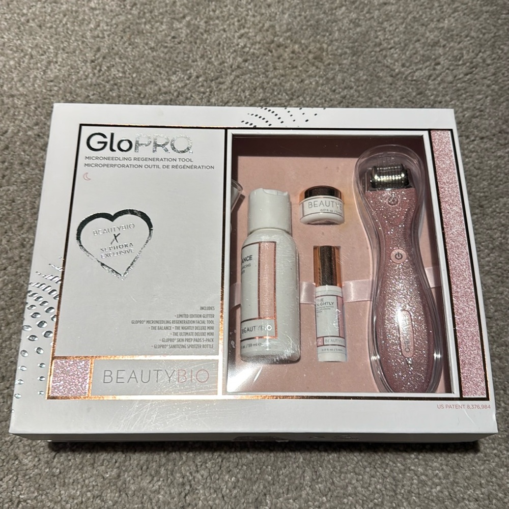 BeautyBio GloPRO micro needling regeneration tool